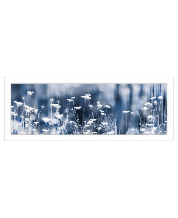 Homeroots Summer Dreams White Framed Print Wall Art  Wood 529993