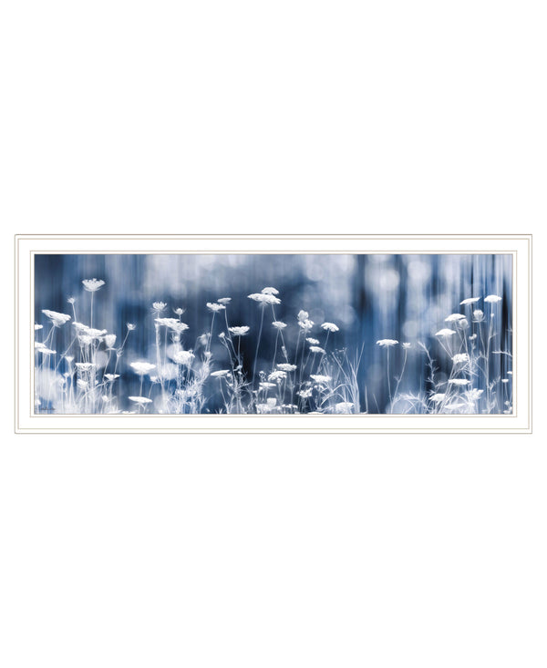 Homeroots Summer Dreams White Framed Print Wall Art White And Gold Wood 529994