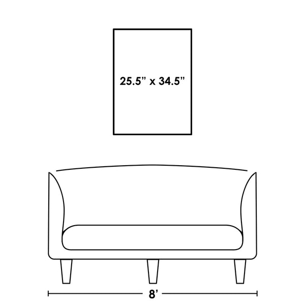 Leftbank Art - Point of Intersection I by Danielle Davis 54 x 75