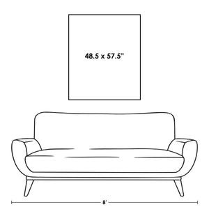 Leftbank Art - Retro Flower Power I by Danielle Davis 47 x 56