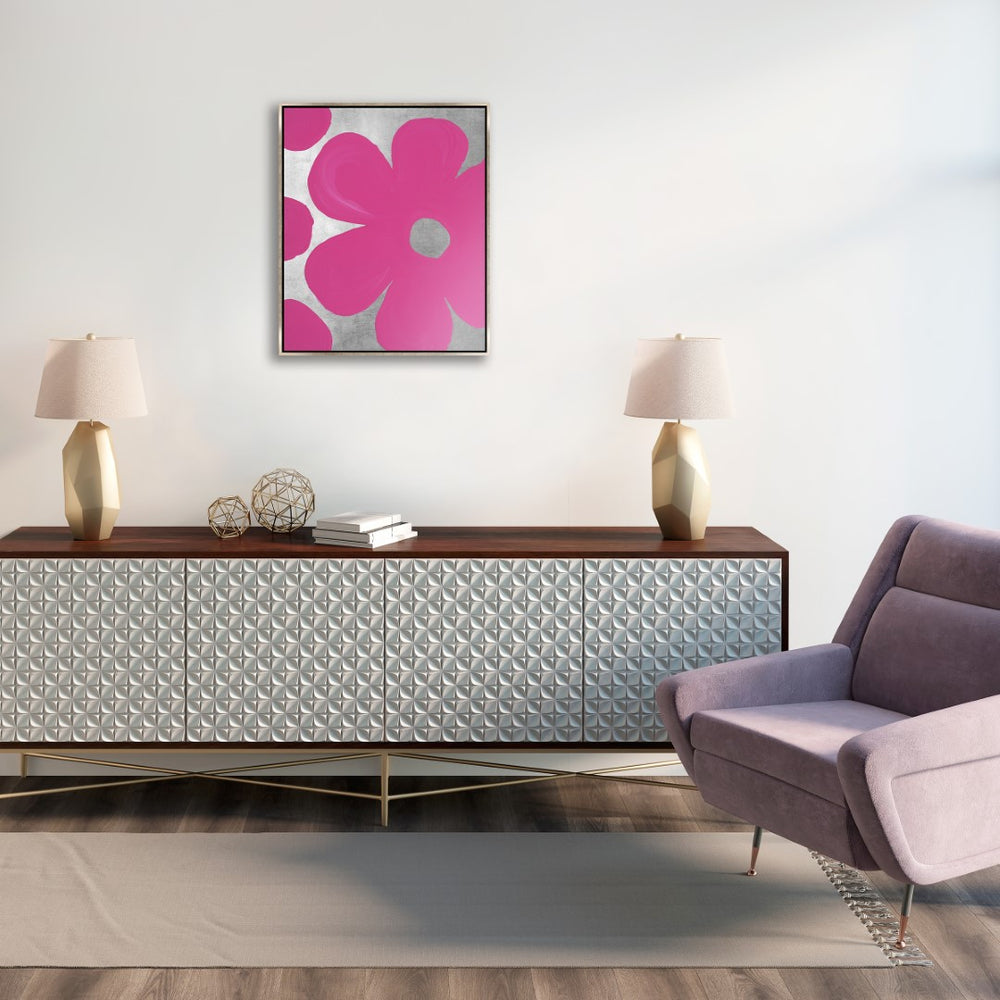 Leftbank Art - Retro Flower Power I by Danielle Davis 47 x 56