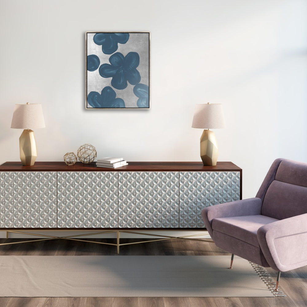 Leftbank Art - Retro Flower Power II by Danielle Davis 47 x 56