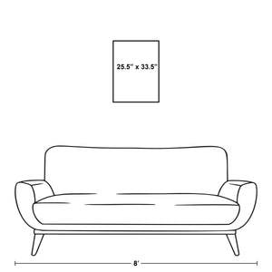 Leftbank Art - Green Textile by Danielle Davis 24 x 32