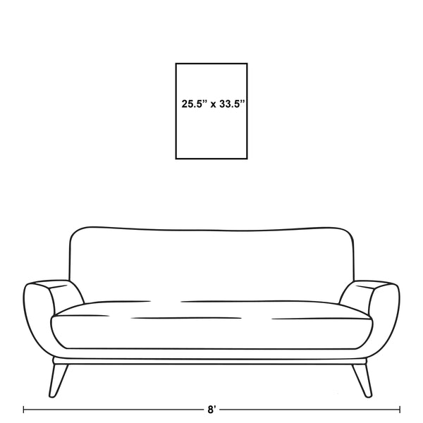 Leftbank Art - Green Textile by Danielle Davis 24 x 32