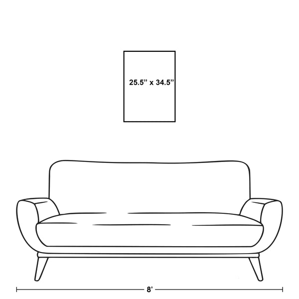 Leftbank Art - Colour Study II by Danielle Davis 24 x 33