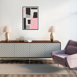 Leftbank Art - Pink Geometry by Danielle Davis 47 x 70