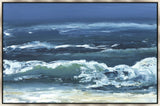 Leftbank Art - Crashing Blue by Ann Duffy 82 x 54