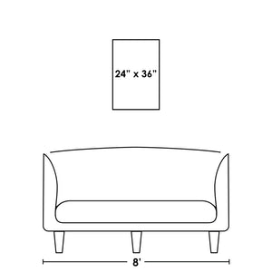 Leftbank Art - Go II by Alex Mar 54 x 81