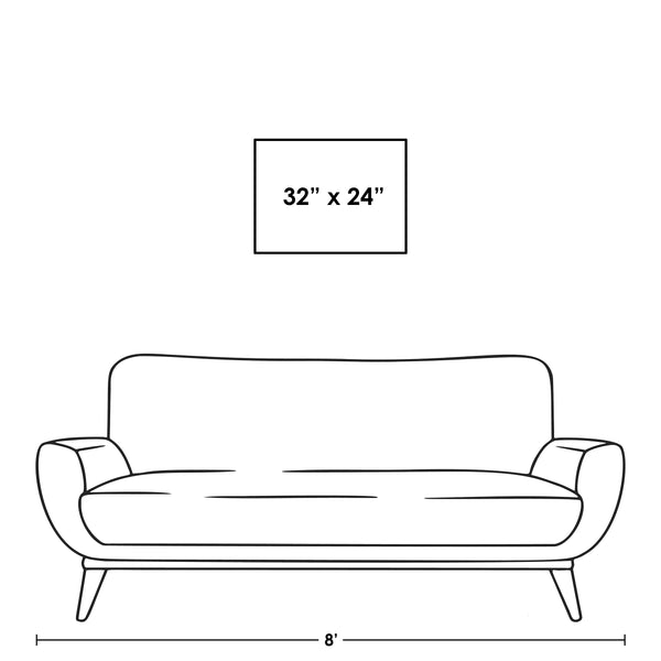 Leftbank Art - Groovy Shapes by Bella Lane 73 x 54