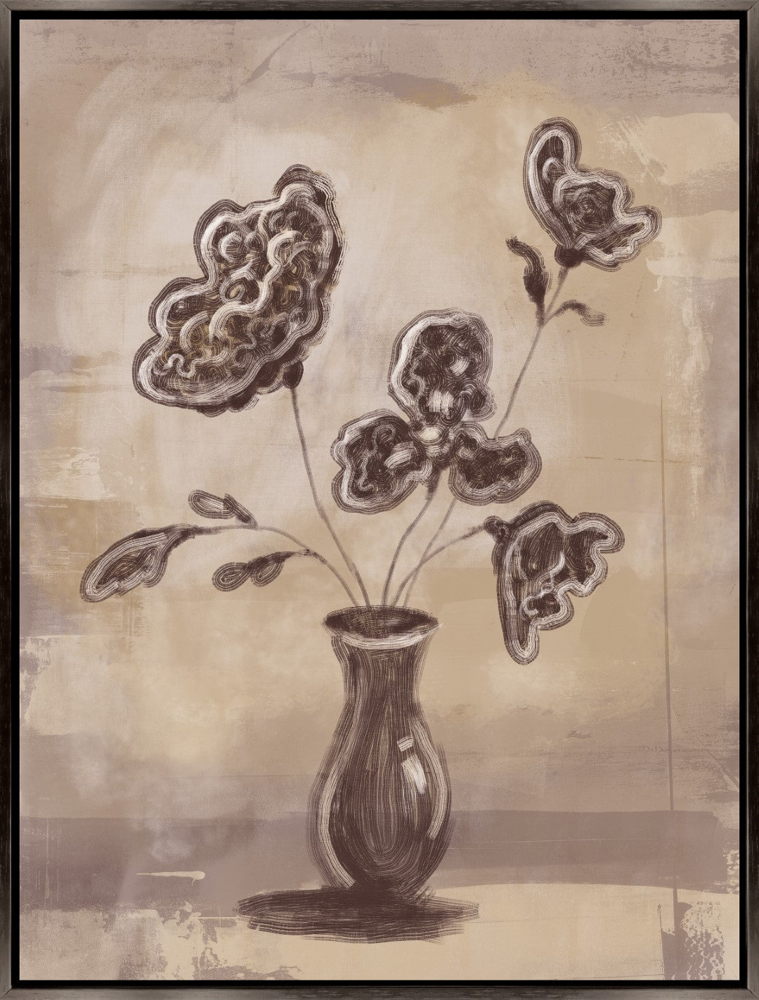 Still Life in Sepia by Bartholomew Bardo - Stunning Gallery-Wrapped Gi