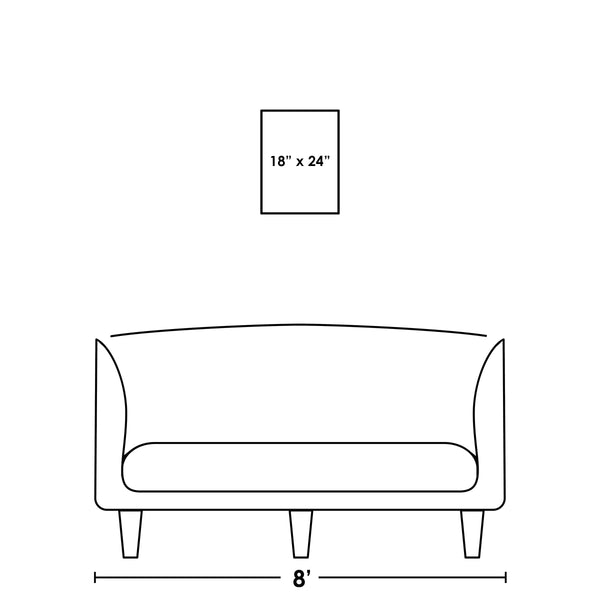 Leftbank Art - Simplified Essence IV by David Erickson 30 x 41