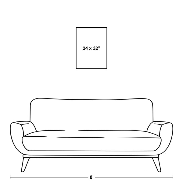 Leftbank Art - Rosebud Sketch by David Erickson 54 x 73