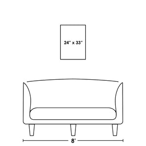 Leftbank Art - Playful Meditation II by David Erickson 54 x 74