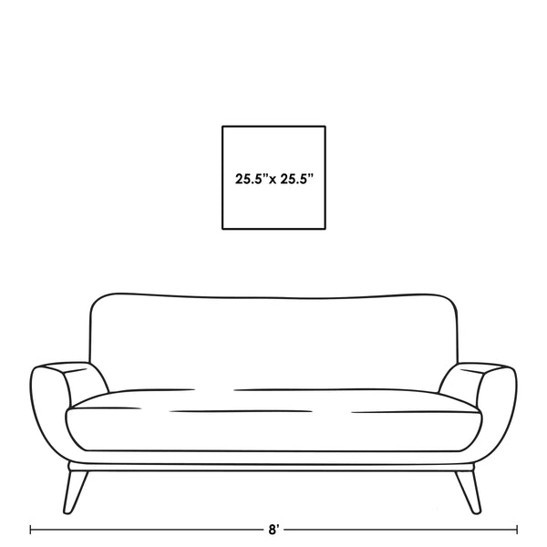 Leftbank Art - Surfaces II by David Erickson 54 x 54