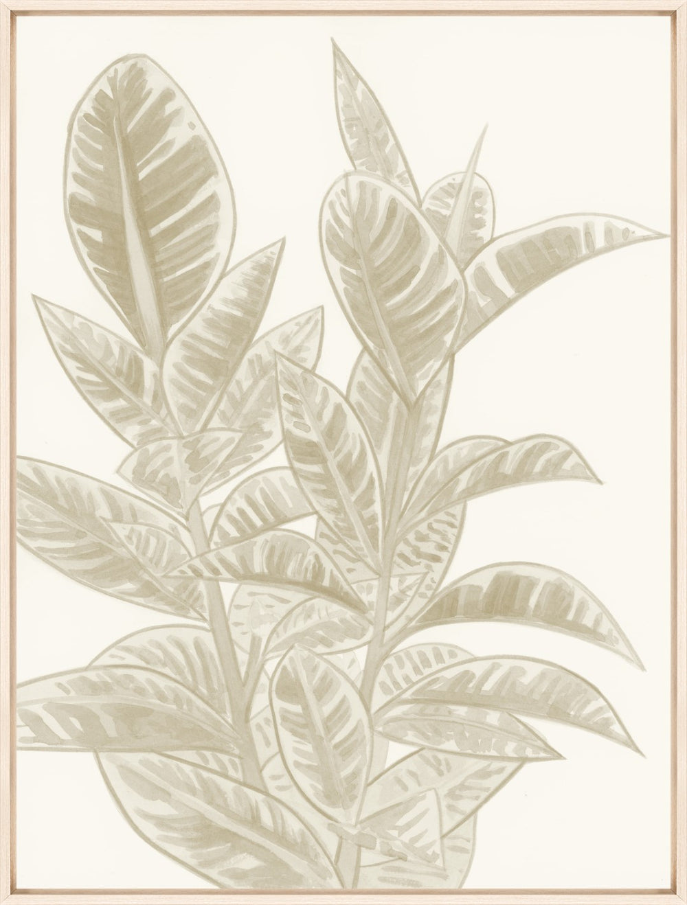 Leftbank Art - Tropical Beige III by David Erickson 54 x 73
