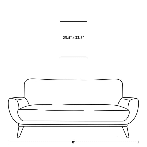 Leftbank Art - Soft Division I by David Erickson 54 x 72