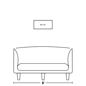 Leftbank Art - Heavy Skies III by D’Alessandro Léon 60 x 24