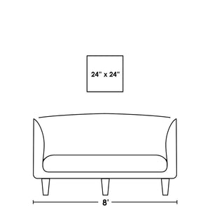 Leftbank Art - The Winding IV by D’Alessandro Léon 47 x 47