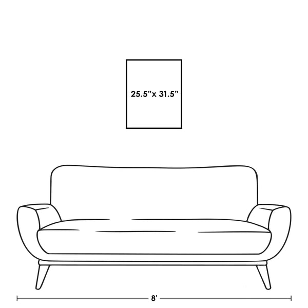 Leftbank Art - Transcendence by Eve Fairwell 54 x 69