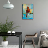 Leftbank Art - Red Cardinal by Fern Cassidy 36 x 51