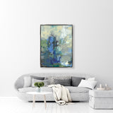 Leftbank Art - Blue in Green by Fern Cassidy 47 x 63