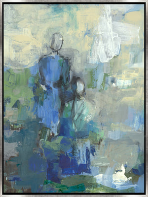 Leftbank Art - Blue in Green by Fern Cassidy 47 x 63