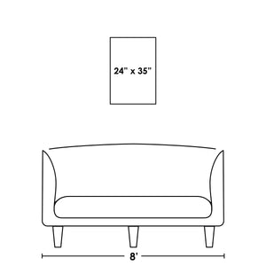 Leftbank Art - Tan Rider 2 by Giselle Kelly 40 x 58