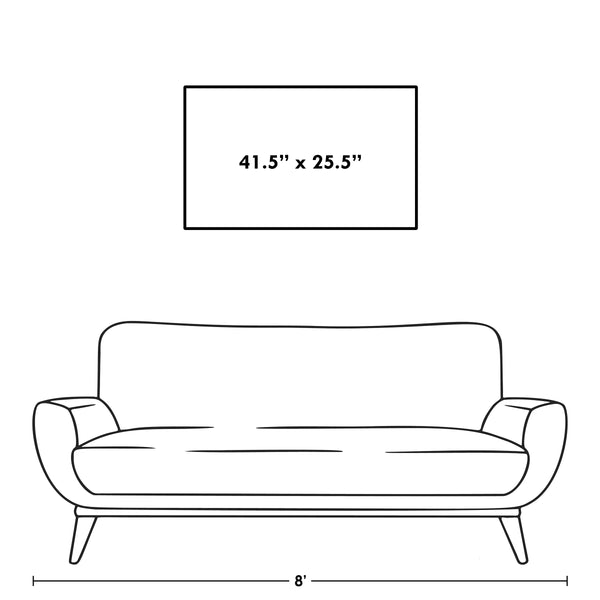 Leftbank Art - Map Collage by Giselle Kelly 90 x 54