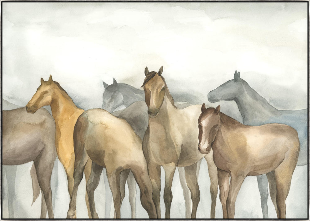 Leftbank Art - Graceful Equines I by Giselle Kelly 77 x 54