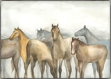 Leftbank Art - Graceful Equines I by Giselle Kelly 77 x 54