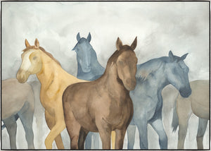 Leftbank Art - Graceful Equines II by Giselle Kelly 77 x 54