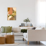 Leftbank Art - Earthy Shapes by Giselle Kelly 54 x 81