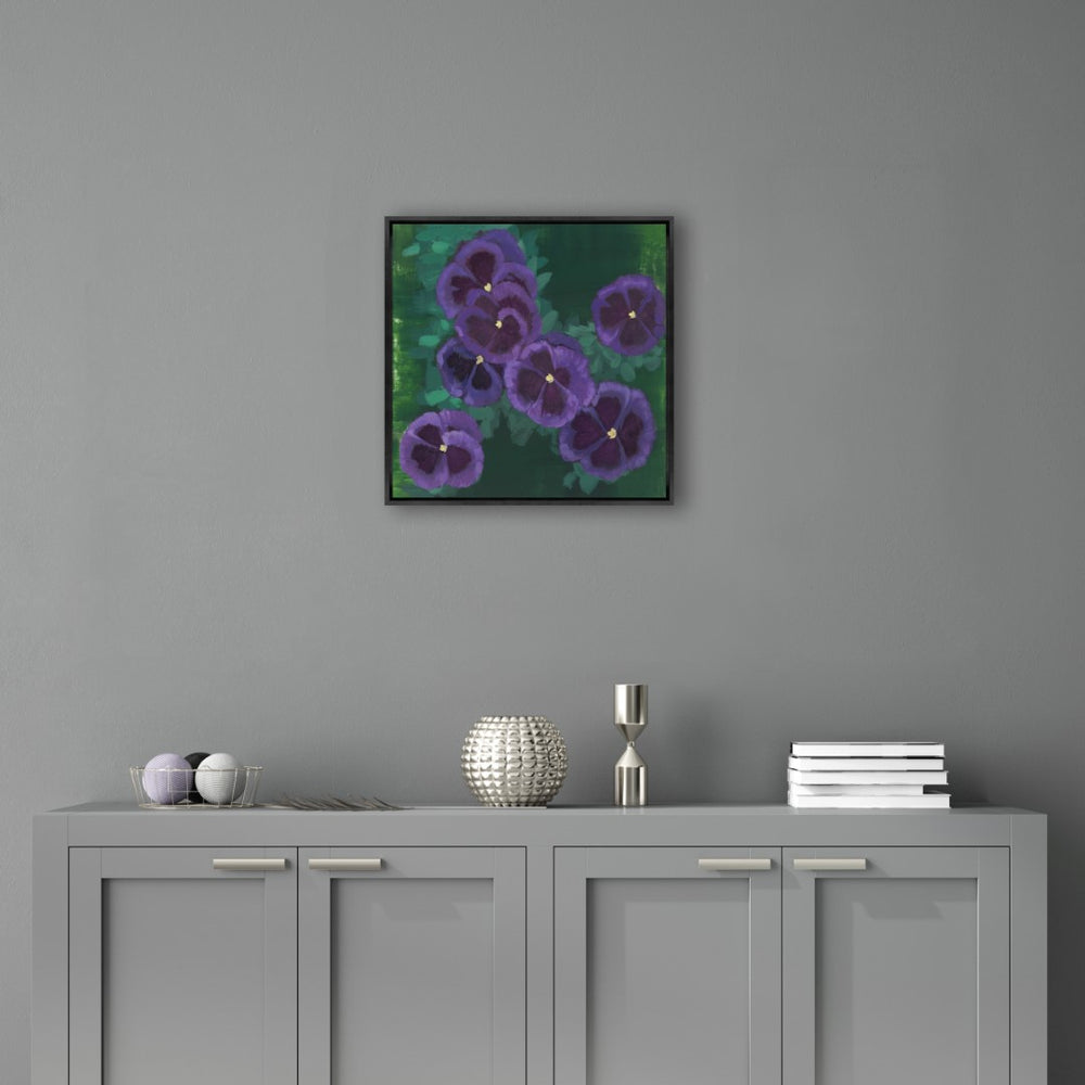 Leftbank Art - Morning Glory Melody by Helen Parker 54 x 54