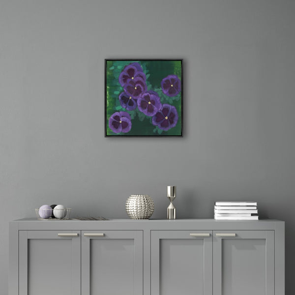 Leftbank Art - Morning Glory Melody by Helen Parker 54 x 54