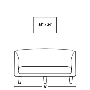 Leftbank Art - Magentas by Helen Parker 53 x 36