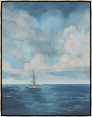 Leftbank Art - Blue Voyage I by Jacob Lincoln 54 x 69