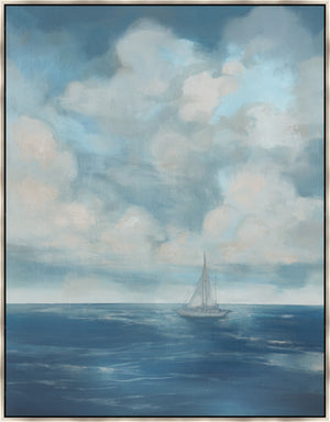 Leftbank Art - Blue Voyage II by Jacob Lincoln 54 x 69