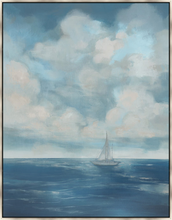 Leftbank Art - Blue Voyage II by Jacob Lincoln 54 x 69