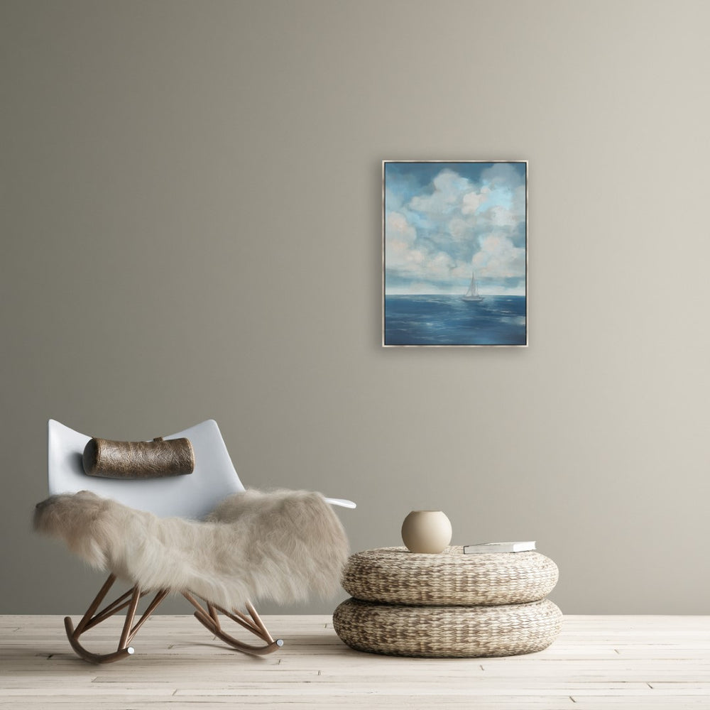 Leftbank Art - Blue Voyage II by Jacob Lincoln 54 x 69