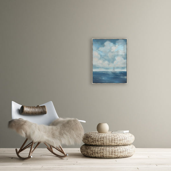 Leftbank Art - Blue Voyage II by Jacob Lincoln 54 x 69