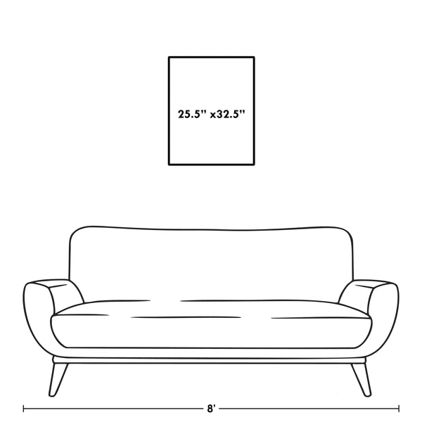 Leftbank Art - Golden Ginkgo II by Janice Sadler 54 x 70