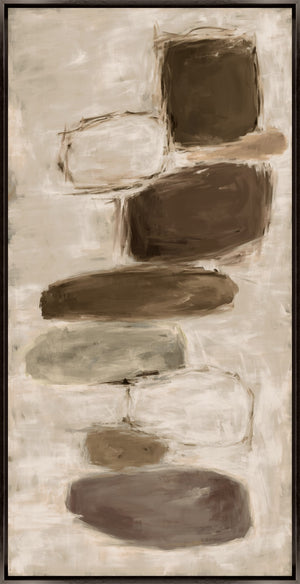 Leftbank Art - Stone Stacking by Janice Sadler 54 x 109