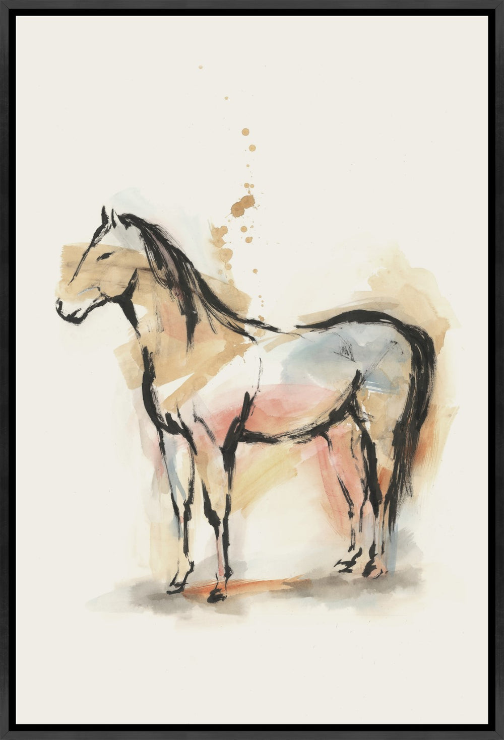 Leftbank Art - Wild Horse II by Giselle Kelly 30 x 44