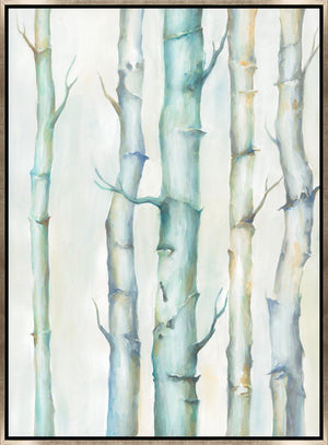 Leftbank Art - Gentle Blue Forest I by Kacy Kwon 54 x 74