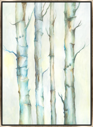 Leftbank Art - Gentle Blue Forest II by Kacy Kwon 54 x 74