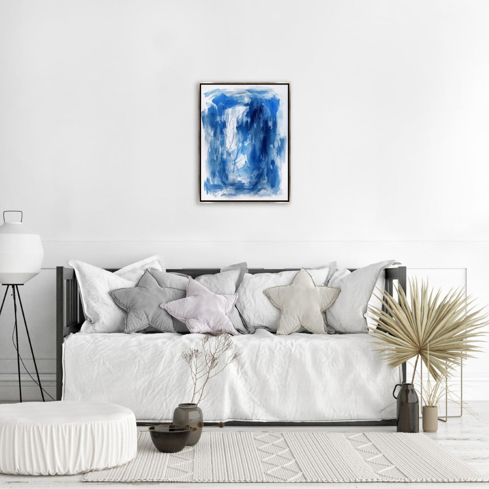 Leftbank Art - Blue Oblivion I by Lia Jee 47 x 63