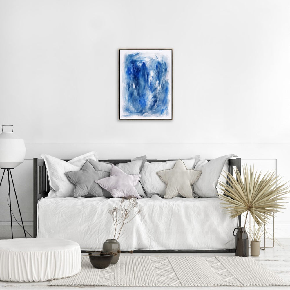 Leftbank Art - Blue Oblivion II by Lia Jee 47 x 63