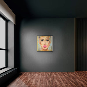 Leftbank Art - Captivating Eyes by Maelani Blue 54 x 54