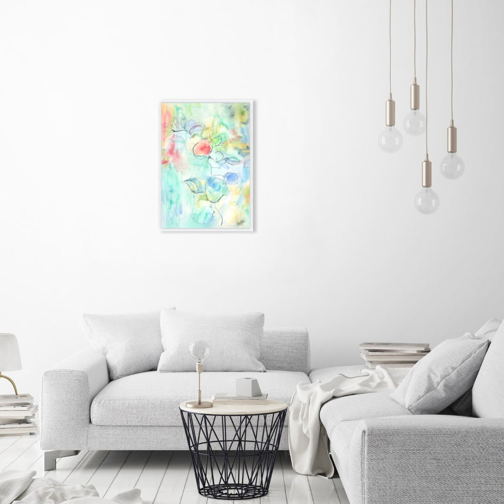 Leftbank Art - Abstract Leaves by Maelani Blue 47 x 66