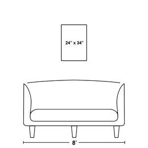 Leftbank Art - Dry Plant Arrangement by Maelani Blue 54 x 76